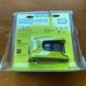 Ryobi 150 Watt 18V Power Source Battery Inverter